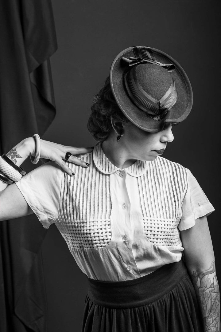 Nadia Percher Cocktail Hat