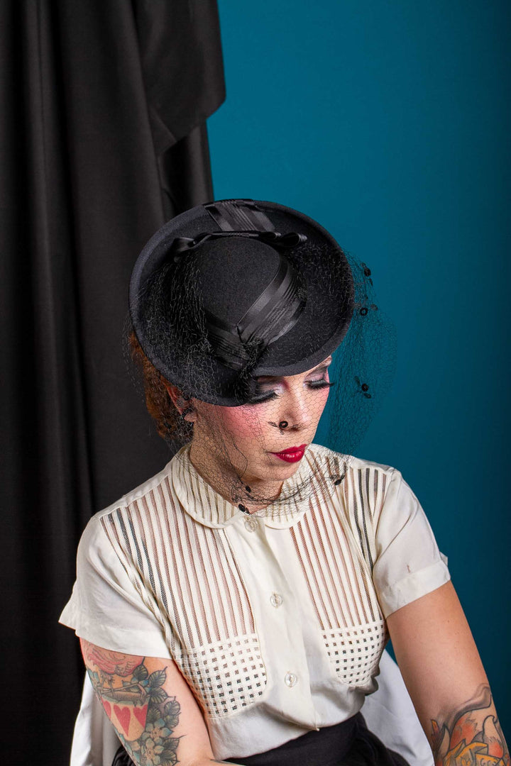 Nadia Percher Cocktail Hat