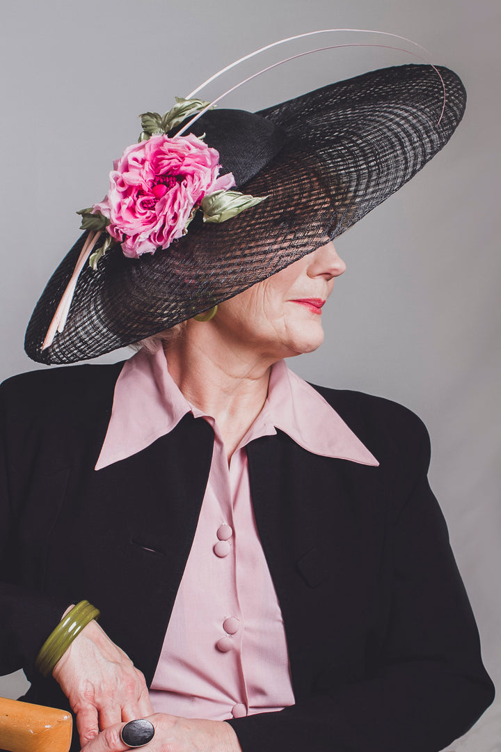 Sarah -Dior Brim Hat