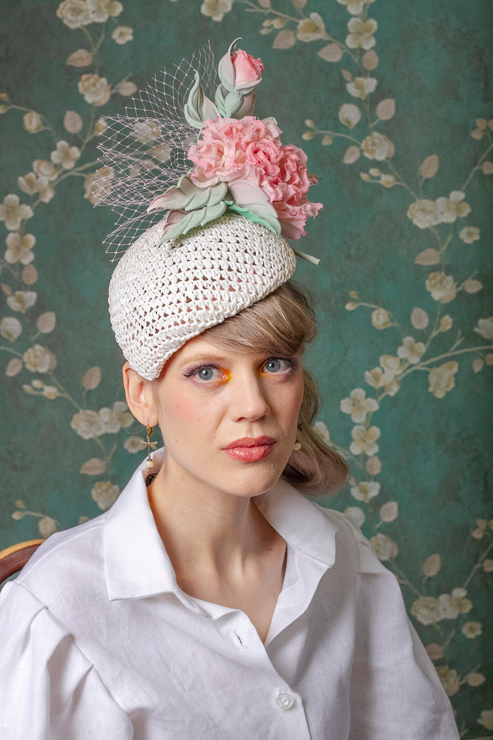 The Rose Cocktail Hat