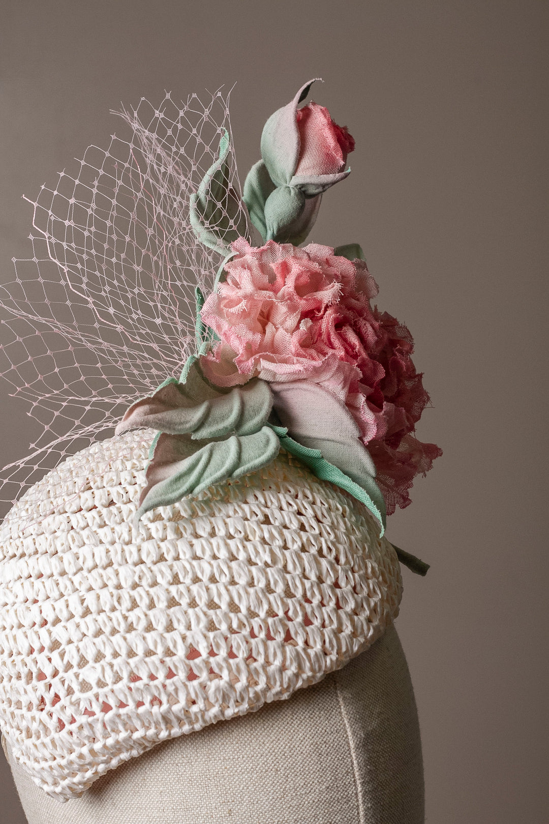 The Rose Cocktail Hat
