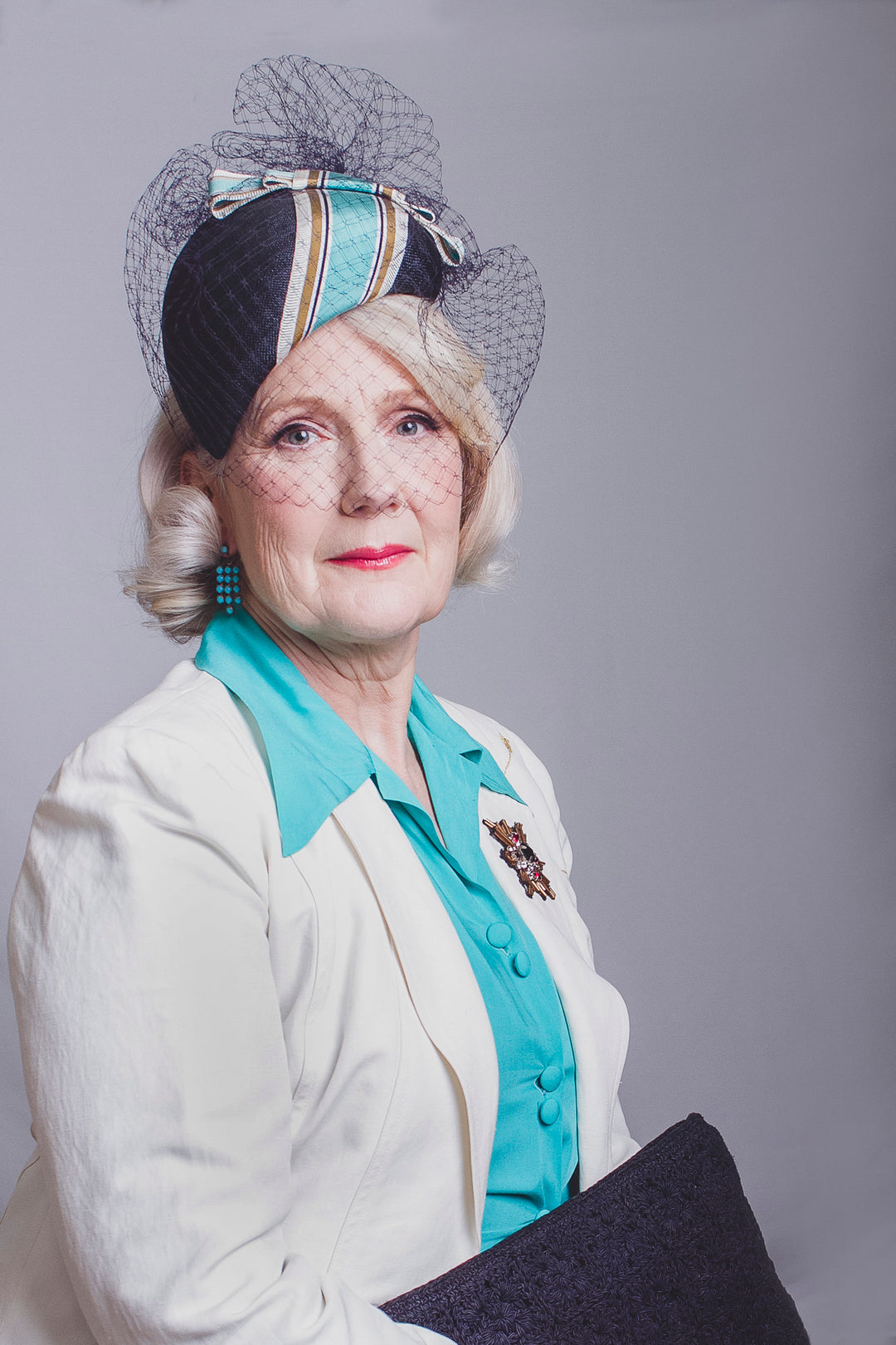 Vintage Ribbon Cocktail Hat