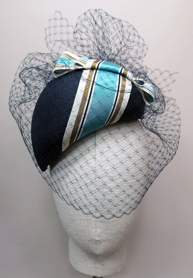 Vintage Ribbon Cocktail Hat